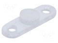 Insulating distance; polyamide 66; natural; UL94V-2; capacitor BIVAR 302-200