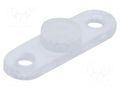 Insulating distance; polyamide 66; natural; UL94V-2; capacitor BIVAR 302-200