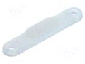 Insulating distance; polyamide 66; natural; UL94V-2; capacitor BIVAR 306-400