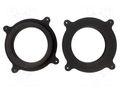 Spacer ring; MDF; 165mm; Lexus; impregnated; 2pcs. BASSER D.MDF.LEXUS07