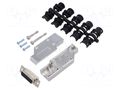 Connector: D-Sub; PIN: 15; plug; female; angled 90°; soldering ENCITECH DCMR-FK-15-DMS-K