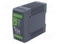 Power supply: switching; for DIN rail; 40.8W; 24VDC; 1.7A; IP20 BREVE TUFVASSONS KSE-04024P
