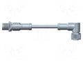 Cable: for sensors/automation; PIN: 4; with plastic nut; plug AMPHENOL LTW MSDP04MRSDPFRSBA05
