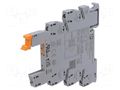 Socket; for DIN rail mounting; -20÷60°C; 6.2x80x94mm; RAL 7042 PHOENIX CONTACT PLC-BSC-TTL/1