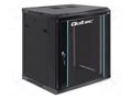 Enclosure: rack cabinet; Standard: 19"; 12U; black; Z: 635mm QOLTEC QOLTEC-54467