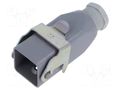 Enclosure for connectors: HDC; size 21.21; for cable; with latch ILME CKA03VG