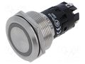 Switch: vandal resistant; Pos: 2; SPDT; 0.5A/220VAC; 0.1A/220VDC EAO 82-6152.1124