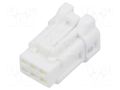Connector: wire-wire/PCB; plug; female; SignalBee; PIN: 6; straight HIROSE DF62WC-6S-22C