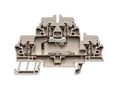 DIN RAIL TERMINAL BLOCK, 4POS, 14AWG 1690020000