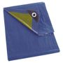 Tarpaulin - Blue/Khaki - Strong - 4 x 4 m 110-0404