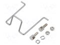 Spring lock set for connectors; IEC 60320; 4721,4732,6600 SCHURTER 4700.0004