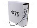 Heat shrink sleeve; 2: 1; 1.6mm; L: 10m; black; polyolefine TE Connectivity LSTT-R-1.6-0