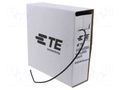 Heat shrink sleeve; 2: 1; 1.6mm; L: 10m; black; polyolefine TE Connectivity LSTT-R-1.6-0