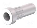 Accessories: case; Overall len: 15.5mm; white; Ømount.hole: 4.9mm STÄUBLI I-EB2-29