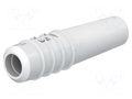 Accessories: case; white; Overall len: 16mm; Socket size: 2mm STÄUBLI KT2-S-29