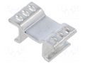 Heatsink: moulded; natural; L: 8mm; W: 15mm; H: 6.5mm; 37K/W; copper FISCHER ELEKTRONIK FK25006LFPAK