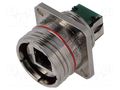 Connector: RJ45; coupler; PIN: 8; RJF; IP68; Cat: 6; 8p8c AMPHENOL RJFTVX62SA1N
