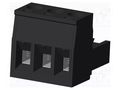Connector: pluggable terminal block; plug; female; 12A; 300V; PA66 AMPHENOL ANYTEK TJ0351030000G