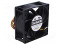 Fan: DC; axial; 24VDC; 80x80x32mm; 147m3/h; 57dBA; ball; 9700rpm SANYO DENKI 9GA0824P2S001