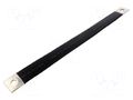 Braids; insulated earthing tape; W: 35mm; 70mm2; Ø1: 13mm; Ø2: 13mm CONNECT IKT-070-400-1313-D