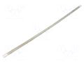 Braids; earthing tape; 10mm2; Ø1: 7mm; Ø2: 7mm; 75A; L: 500mm; KT CONNECT KT-010-500-0707-D