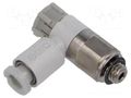 Throttle-check valve SMC AS1201F-M5-04A