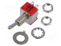 Switch: toggle; Pos: 2; DPDT; ON-(ON); 2A/250VAC; 5A/28VDC; -30÷85°C TE Connectivity 3-1825138-8