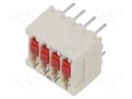 Switch: DIP-SWITCH; ON-OFF; Pos: 2; -25÷70°C; THT; DIP; Body: white TE Connectivity 5161390-4