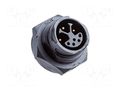 Connector: circular; socket; size C; male/female; PIN: 8(6+2); IP67 AMPHENOL LTW CBU-08PMES-TC7001
