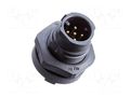 Connector: circular; socket; for panel mounting,front side nut AMPHENOL LTW AD-02PMMP-QC8001