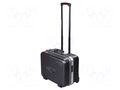 Case; tool case; with wheels; black; ABS; 510x410x270mm KNIPEX KNP.002141LE
