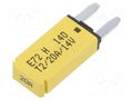 Fuse: thermal; 20A; 14VDC; automotive; 12.45mm; E72 GLOSO 86125