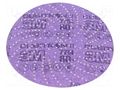Sanding plate; 150mm; Granularity: 80; with holes; Mounting: bur 3M 3M-7100045072