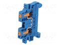 Splice terminal: rail; for DIN rail mounting; snap-on; blue PHOENIX CONTACT PTV2.5BU
