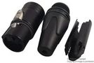 SOCKET, XLR, BLACK, 4POLE NC4FXX-BAG