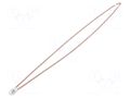 Sensor: thermostat; NC; 130°C; 2.5A; 250VAC; cables; ±5°C; 0.3m SYNFLEX S01-130