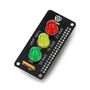 Traffic pHAT - LED hat for Raspberry Pi Zero - Pi Supply PIS-1778 SUP-21344 646648338848