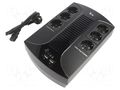 Power supply: UPS; with strip; 360W; 600VA; 230V; 205x285x94mm IPS DM1-LI-0K6-PC-1X7