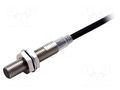 Sensor: inductive; OUT: PNP / NO; 0÷2mm; 10÷30VDC; M8; 2m; IP67 OMRON E2E-X2B1TL8-2M