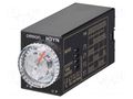 Timer; 0,1s÷10min; 4PDT; 250VAC/3A; 24VDC; H3YN-B; socket; -10÷55°C OMRON H3YN-4-ZB-24DC
