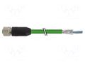 Cable: for sensors/automation; M12; PIN: 8; straight; 10m; plug MURRELEKTRONIK 7000-15551-8311000