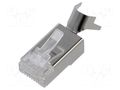 Connector: RJ45; plug; PIN: 8; Cat: 6a; shielded; 8p8c; for cable MH CONNECTORS MHRJC6AR322N
