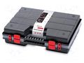 Container: collective; with partitions; black; double; NORS DUO KISTENBERG KNOS504015