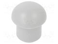 Stopper; polyamide; light grey; Entrelec; Ø: 9.7mm; Size: 13; L: 9mm TE Connectivity 1SNG610016R0000