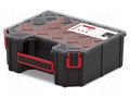 Container: collective; black; Cover colour: transparent; high KISTENBERG KTGC302510BS
