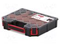 Container: collective; black; Cover colour: transparent; low KISTENBERG KTGC30256BS