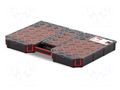 Container: collective; black; Cover colour: transparent; low KISTENBERG KTGC60406BS