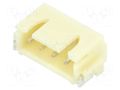 Connector: wire-board; socket; male; PIN: 4; XH; 3A; 250V; horizontal JST S4B-XH-SM4-TB
