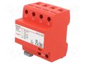 Surge arrester; Type 1+2; In 8/20us: 12.5kA; -40÷80°C; IP20 DEHN DEHN-941405