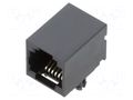 PIN: 6; female; for cable AMPHENOL COMMUNICATIONS SOLUTIONS RJE01-660-01